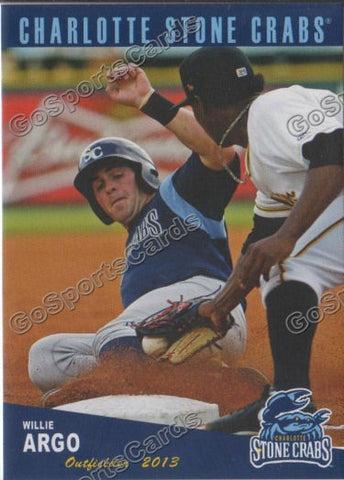 2013 Charlotte Stone Crabs Willie Argo