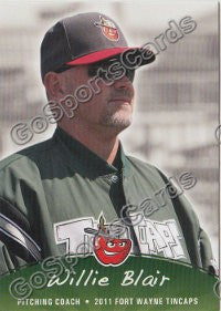 2011 Fort Wayne TinCaps Willie Blair