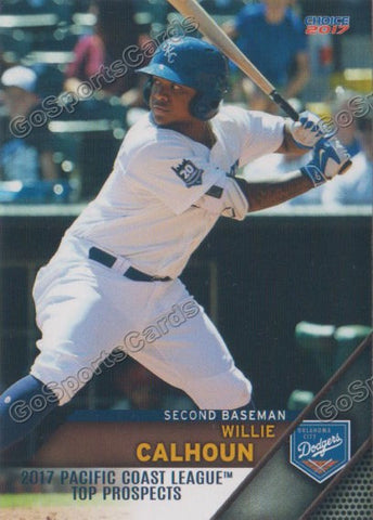 2017 Pacific Coast League Top Prospect PCL Willie Calhoun
