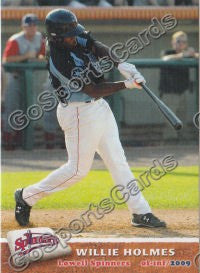 2009 Lowell Spinners Willie Holmes