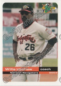 2003 Norwich Navigators Willie Upshaw
