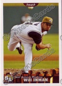 2008 San Antonio Missions Will Inman