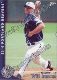 2010 Portland Beavers Will Inman