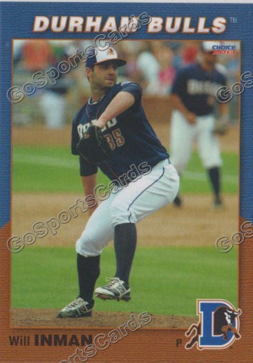 2013 Durham Bulls Will Inman