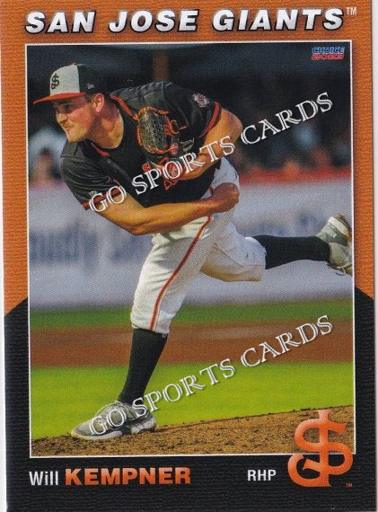 2023 San Jose Giants Will Kempner