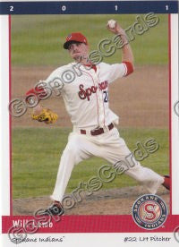 2011 Spokane Indians Will Lamb