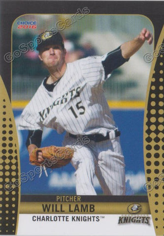 2016 Charlotte Knights Will Lamb