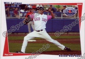 2010 Salem Red Sox Will Latimer