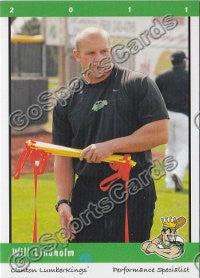 2011 Clinton LumberKings Will Lindholm