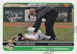 2012 Clinton LumberKings Will Lindholm