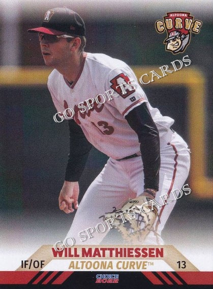 2022 Altoona Curve Will Matthiessen