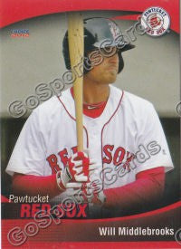 2012 Pawtucket Red Sox Will Middlebrooks