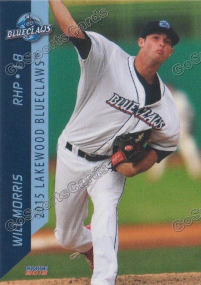 2015 Lakewood BlueClaws Will Tyler Morris