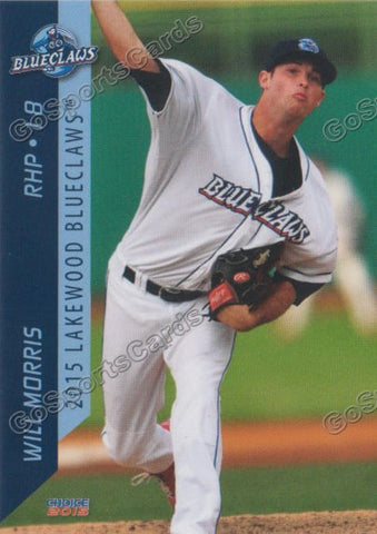 2015 Lakewood BlueClaws Will Tyler Morris