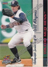 2011 Toledo Mud Hens Will Rhymes