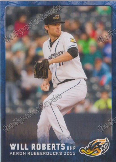 2015 Akron Rubberducks Will Roberts