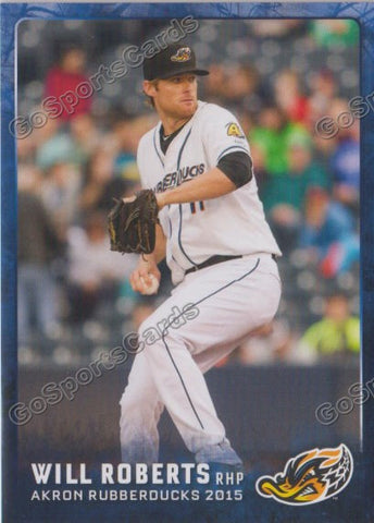2015 Akron Rubberducks Will Roberts