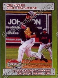 2010 MidWest League All Star Will Savage