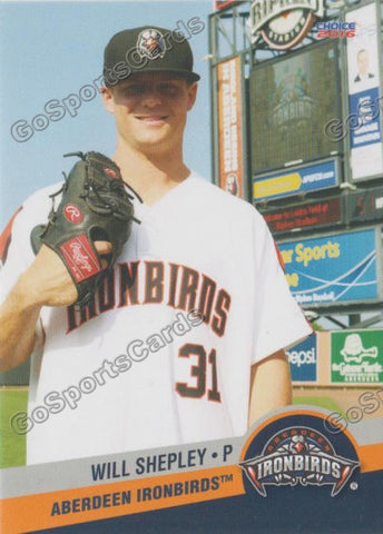 2016 Aberdeen Ironbirds Will Shepley