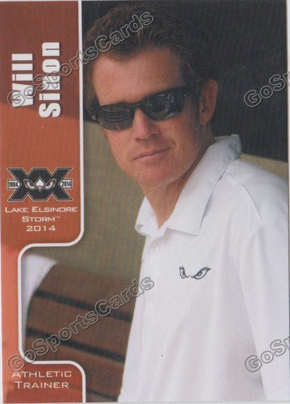2014 Lake Elsinore Storm Will Sinon