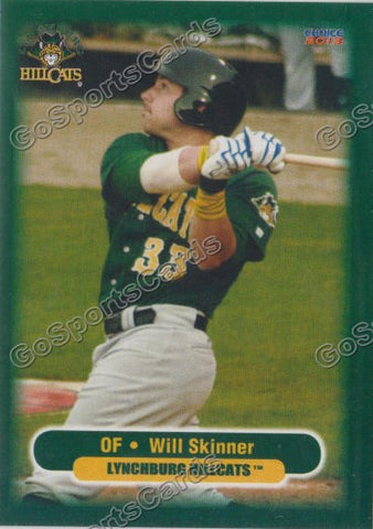 2013 Lynchburg Hillcats Will Skinner