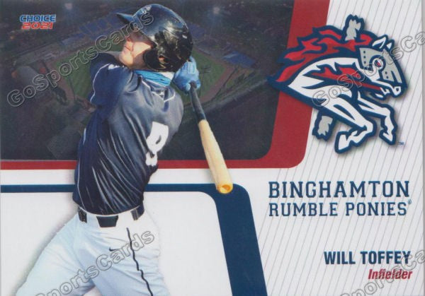 2021 Binghamton Rumble Ponies Will Toffey