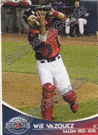 2009 Salem Red Sox Will Vazquez