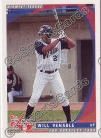 2006 Midwest League Top Prospects Will Venable