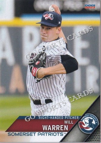 2023 Somerset Patriots Will Warren