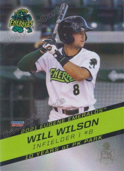 2021 Eugene Emeralds Will Wilson