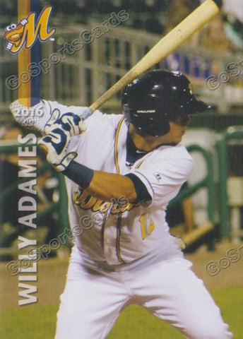 2016 Montgomery Biscuits Willy Adames