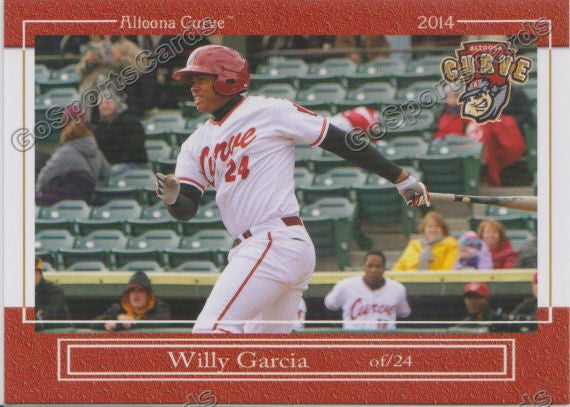 2014 Altoona Curve Willy Garcia