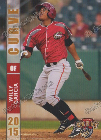 2015 Altoona Curve Willy Garcia