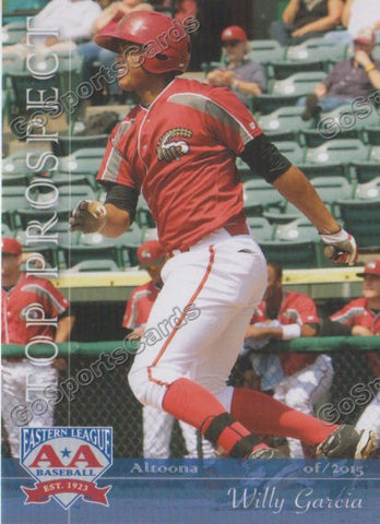 2015 Eastern League Top Prospect Willy Garcia
