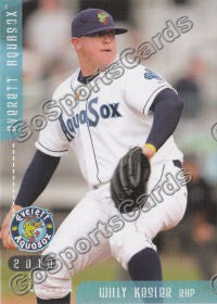 2010 Everett AquaSox Willy Kesler
