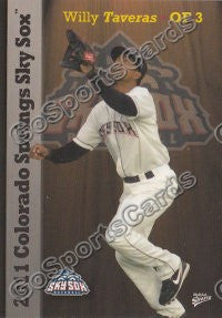 2011 Colorado Springs Sky Sox Willy Taveras
