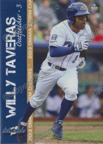 2013 Omaha Storm Chasers Willy Taveras