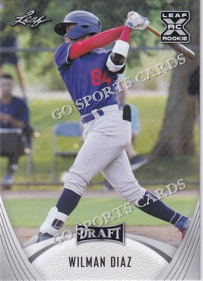 2021 Leaf Draft 50 Wilman Diaz XRC