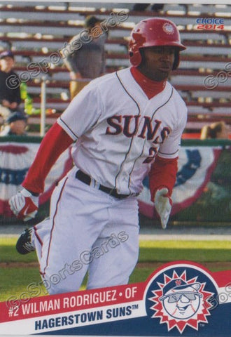 2014 Hagerstown Suns Wilman Rodriguez