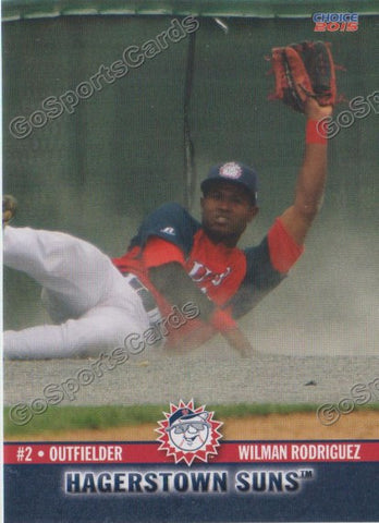 2015 Hagerstown Suns Wilman Rodriguez