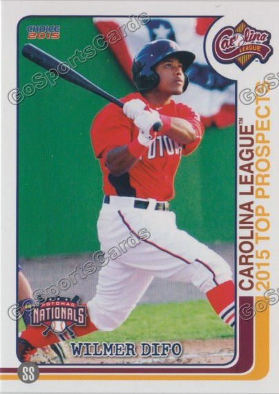 2015 Carolina League Top Prospect Wilmer Difo