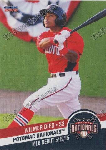 2015 Potomac Nationals Wilmer Difo