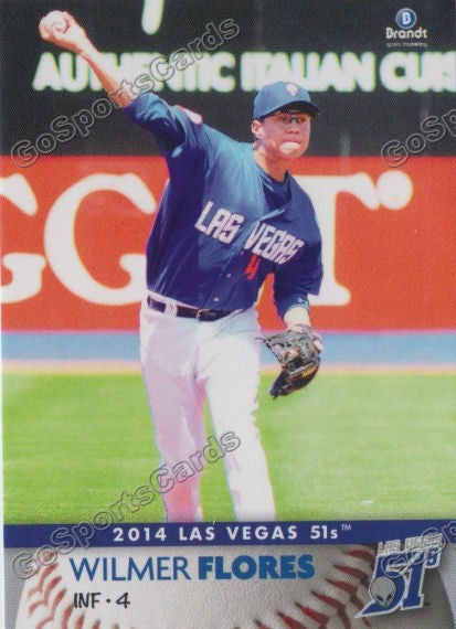 2014 Las Vegas 51s Wilmer Flores