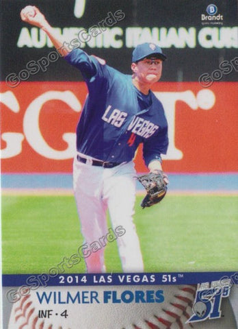 2014 Las Vegas 51s Wilmer Flores