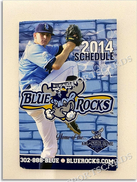 2014 Wilmington Blue Rocks Pocket Schedule A