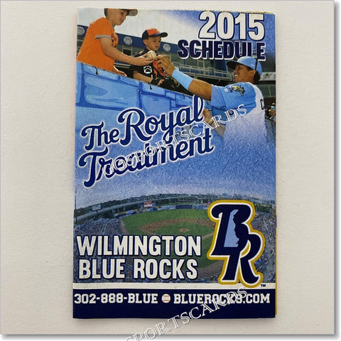 2015 Wilmington Blue Rocks Pocket Schedule