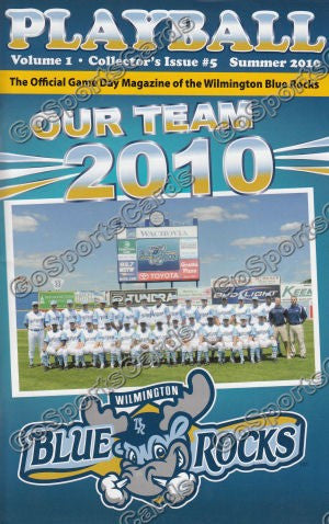2010 Wilmington Blue Rocks Program (SGA) Eric Hosmer