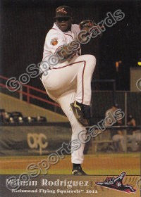 2011 Richmond Flying Squirrels Wilmin Rodriguez