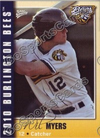 2010 Burlington Bees Team Set (Lamb, Myers)