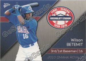 2010 Omaha Royals Wilson Betemit